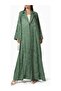 Experience Comfort and Elegance Combined with the Stylish Notched Collar Abaya - 2
