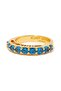 Be Kind Band Ring, Colorful Crystal Ring - 2