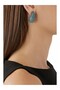 Pave Dome Earrings, Crystal Kup Style Earrings - 4