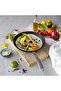 Non-Stick Stainless Steel Frying Pan - 5-Layer Structure, Even Heat Distribution, Oven Safe, Dishwasher Safe - 3