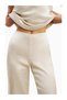 Formal Satin Straight Leg Trousers Women's Satin Straight Leg Trousers - 4