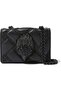 Micro Kensington Quilted Shoulder Bag, Black Quilted Mini Bag