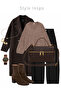 Box Form Brown Crossbody Women's Hand and Shoulder Bag Ref.8392093 - 3