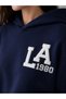 Girls Graphic “LA 1980” Long Sleeve Hoodie - 6