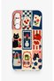 Samsung A15 Compatible Cute Cat and Flower Pattern Silicone Case - 2