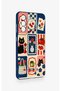 Samsung-S21Fe Compatible Cute Cat and Flower Pattern Silicone Case - 2