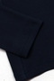 Men's Rocco O-Neck Medium Thick Ribbed Stretch Long Sleeve Cotton T-Shirt Dark Blue - 4