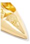 Belgravia High Heeled Gold Shoes - 4