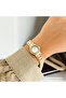 Perri Gold-Pink Watch |   Clock