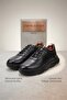 Men's winter waterproof non-slip and flexible sole extra comfortable orthopedic genuine leather daily shoes - 7