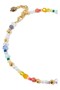 Mixed Bead Eagle Necklace with Colorful Beads and Eagle Detail - 3