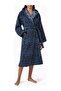 Azul Cotton Hooded Bathrobe, Mediterranean Breeze & Comfort - 4