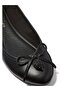 Şahin Decorated Leather Ballerina Flat Shoes - 3