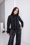 Lace Trim Zippered Cardigan