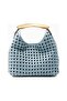 Small Boomerang Bag Knitted Lambskin, 18K Gold & Stylish Design - 3