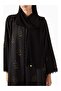 Stylish Georgette Abaya with Loop Detailing, Ideal Design for Evening and Everyday Elegance - 4
