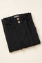 Girl's High Waist Belted Double Button Draped Fabric Trousers - 2