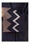 Modern Zigzag Patterned Abaya and Sheila Set for a Stylish and Elegant Look - 5