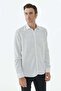 White Checkered Comfort Fit Shirt - 4