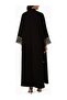 Shawl Collar Abaya Combines Modern Design with Traditional Touch - 3