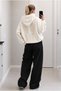 Wing Back Lace Angel Wing Detail Sweatshirt - 6