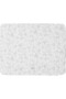 Floral Patterned Baby Blanket - Gray