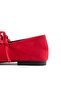 Lang Red Suede Women's Shoes - 5