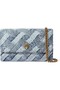 Kensington Small Chain Denim Wallet 7X10X2 cm