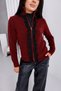 Lace Trim Zippered Cardigan - 2