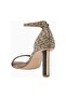 Perspex 90 Crystal Houndstooth Sandals with 90mm Heel and Elegant Design - 4