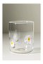The Icon Food & Drink Handmade Bead Detailed Glass Cup