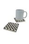 Chessboard Printed Natural Stone Coaster 10X10 1G-Chess2 - 2