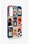 Samsung A27 Compatible Cute Cat and Flower Pattern Silicone Case - 3