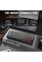 لوحة مفاتيح الألعاب اللاسلكية MAMBASNAKE XATTACK SHARK X68PRO HE - أسود متدرج - 3