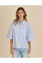 Girls Blue Short Sleeve Shirt