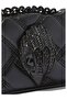 Micro Kensington Quilted Shoulder Bag, Black Quilted Mini Bag - 4