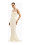 Satin Corset Gown with Sweetheart Neckline and Corset Detail Satin Maxi Women's Dress - 3