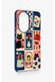 Honor 200 5g Compatible Cute Cat and Flower Pattern Silicone Case - 3