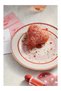Valentine Bistro Tile 24K Gold Detailed Stoneware Dessert Plate - 2