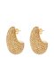 Pave Dome Earrings, Crystal Kup Style Earrings