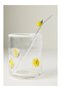 The Icon Food & Drink Handmade Bead Detailed Glass Cup