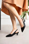 Zrct3 - Short Nut Heeled Pointed Toe Women's Shoes 4 cm Black - 4