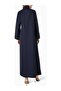 High Collar Abaya Ideal for Daily and Nighttime Wear with Comfortable Design and Stylish Details - 3