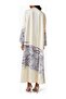 Fluid Silhouette Wave Artwork Abaya Offers a Glamorous Design and Comfort - 3