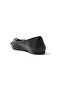 Şahin Decorated Leather Ballerina Flat Shoes - 2