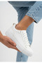 Women's Sneaker Sports Shoes White Skin Comfortable Daily Riko - 3