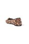 Chelsea Leopard Patterned Square Toe Ballerina Shoes - 3