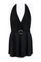 Evening Sand One-Piece Teddy Transparent Combination Short