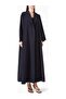 Elegant A-Line Notch Collar Abaya with Comfortable and Stylish Design Ideal for Everyday Wear