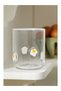 The Icon Food & Drink Handmade Bead Detailed Glass Cup - 4